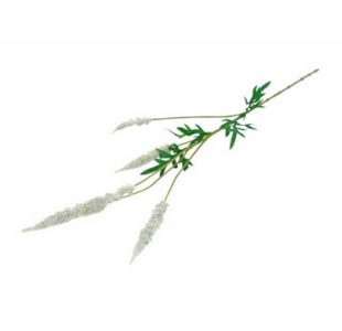 HASTE FLOR BRANCO 80cm 04.0009667