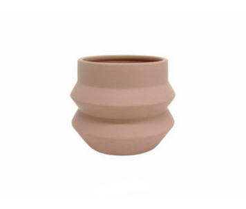 VASO CERAM ROSA 13cm 01 0009273