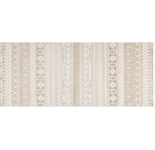 TAPETE 60x150 01 BEGE MASEL 079
