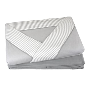 JOGO CAMA 240x290 FLAN CINZA FL 577