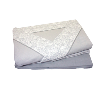 JOGO CAMA 240x290 FLAN CINZA FL 572