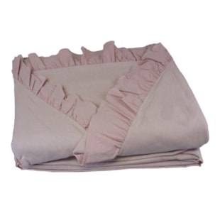 JOGO CAMA 240x290 FLAN FOLH ROSA FL 484