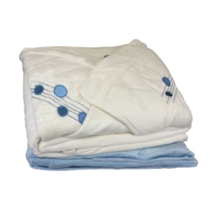 JOGO CAMA 240X280 C6 AZ MCR 566