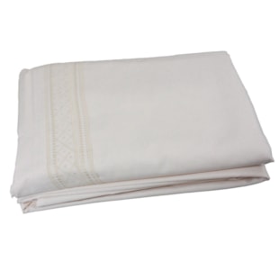JOGO CAMA 260X280 C 9 BEGE LANA