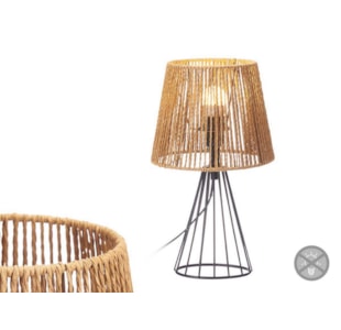 CANDEEIRO MESA CORD CAST 22X39 79656
