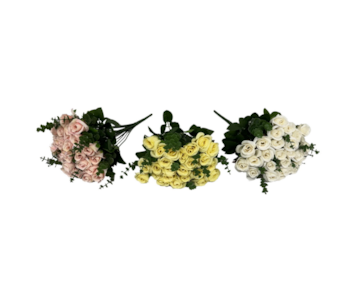 RAMO ROSAS X 24  47cm 52996