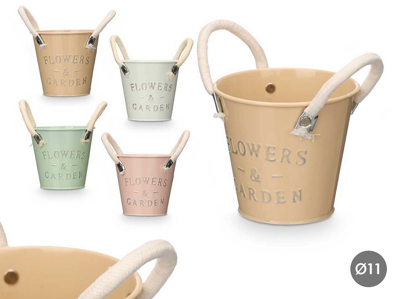 VASO METAL 4S 11x11 10032