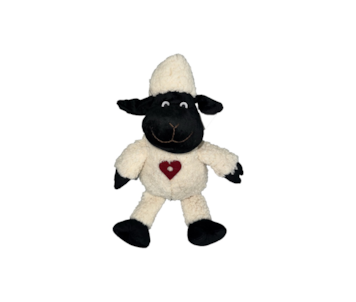 OVELHA PELUCHE C/CORAC 27cm TDC7012C