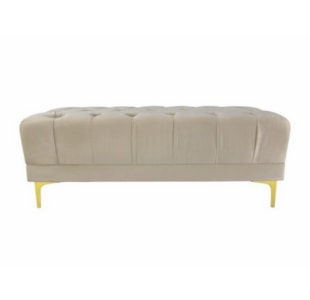 BANQUETA VEL BEGE 43X118 05 0012810