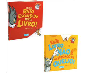 LIVRO TOM & JERRY LI-TJ4637-A/B
