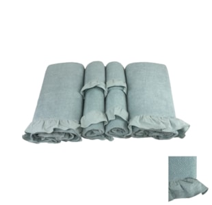 JG BANHO 6 PCS 500G C3 AQUA 558