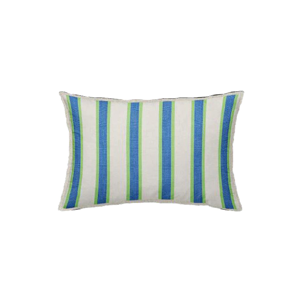 ALMOFADA BLUEBELLS RAYA 30x50 C3 VD/AZ