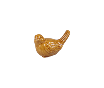 PASSARO CERAM 12cm Amarelo GB15D52-LY