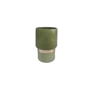 JARRA ENGOBE VRD/CHAMP 25,5cm 1839 3340B