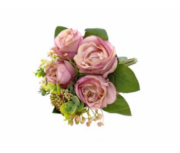 RAMO ROSAS ROSA 26cm 04 0013112