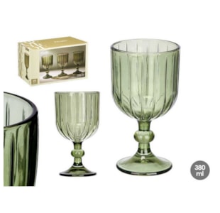 COPO VINHO RISCA VERDE 380ML 12402