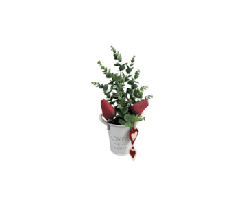 VASO PLANTAS C/ROSAS 37cm 10725