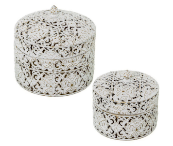 CJ 2 CAIXAS MET D/BR 20,5x19/16,5x15,5 73071