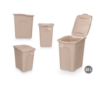 CAIXA MULTIUSOS TAUPE 25L 36x28x40 08295