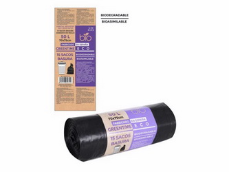 EMB 15 SACOS LIXO PRET 50L 70x75 09A 012108