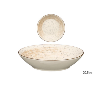 PRATO FUNDO CASTANHO 20,5cm 13995