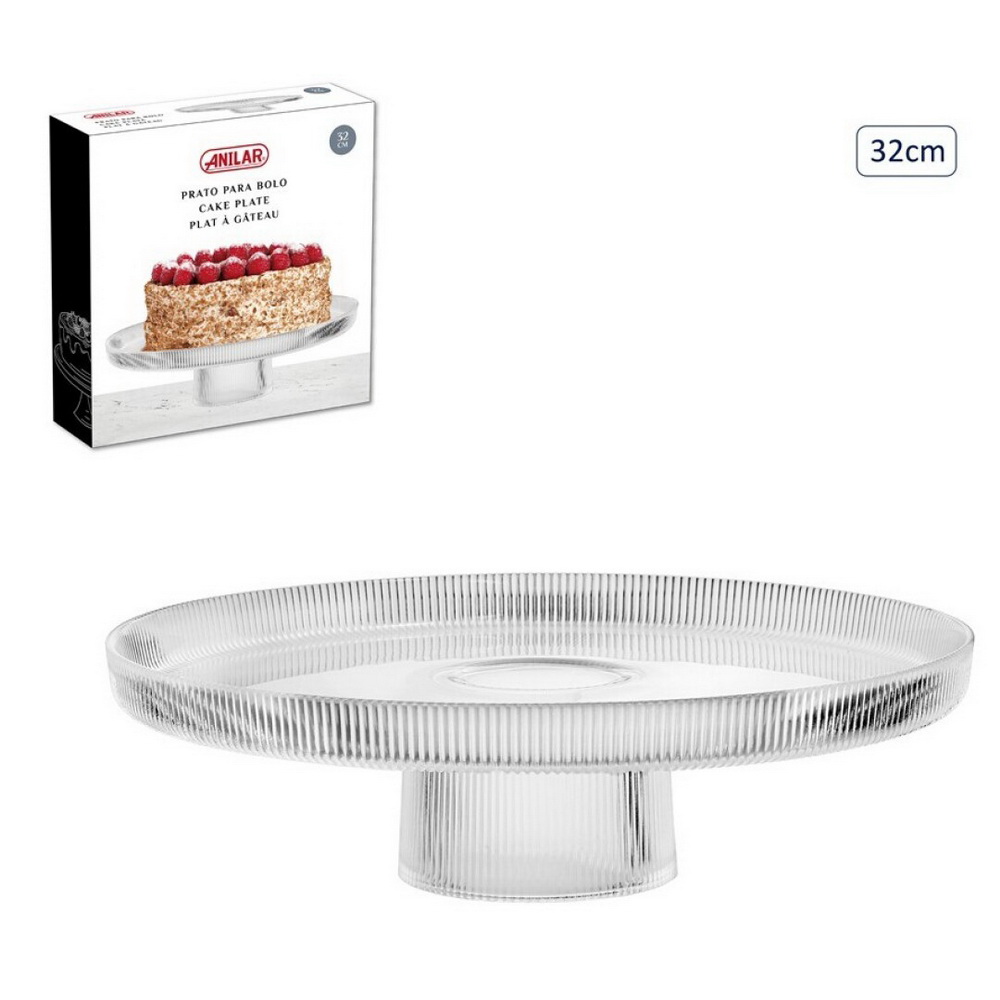 PRATO BOLO C/PE 32cm 319LRP