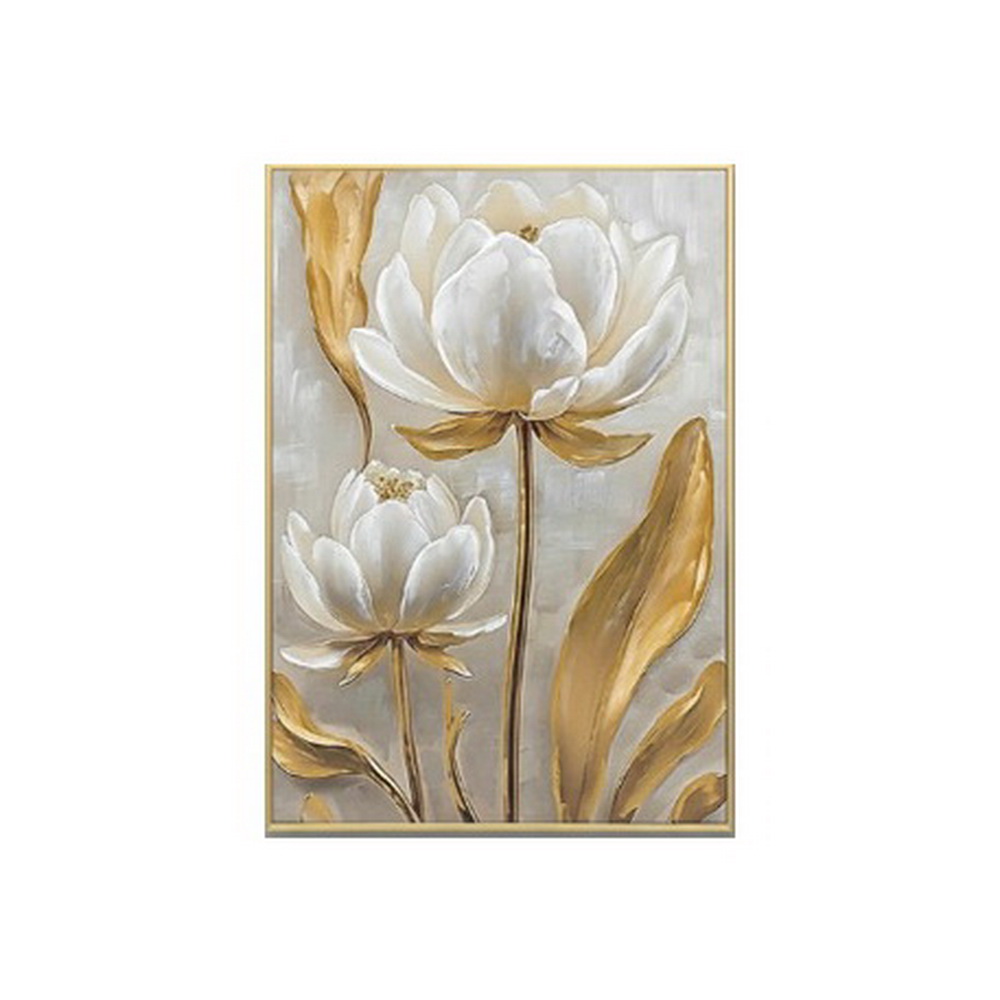 QUADRO C/MOLD FLOR 62x82 12B A25107-1G