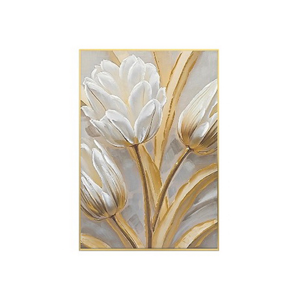 QUADRO C/MOLD FLOR 62x82 12B A25107-2G