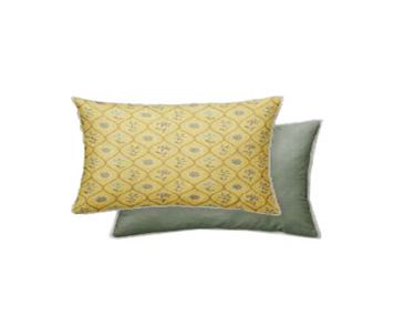 ALMOFADA BOSFORO MEDALLON N LINO 30x50 C109 AMA