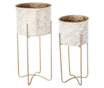 CJ 2 VASOS MET BR/DOU 34x76+28x62 73139