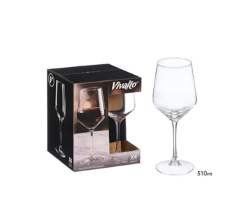 CALICE CONICO TRANSP 510ML 9x24 14625