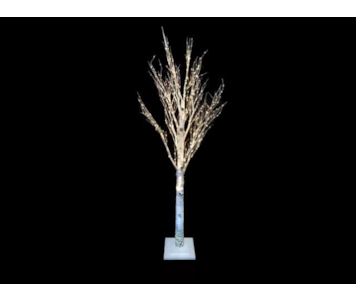 ARVORE NATAL BR C/LED 45x30x155 10 0009002