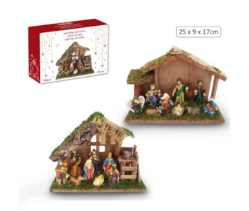PRESEPIO C/CABANA 25x17 SG13062/SG21955