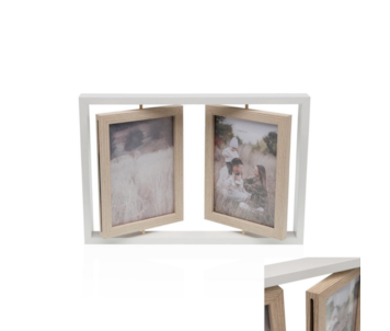 MOLDURA DUPLA NAT/BR 13X18 22720064