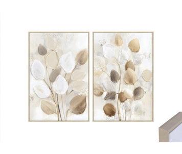 QUADRO TELA FOLHAS 2S 63x93 CU-231990