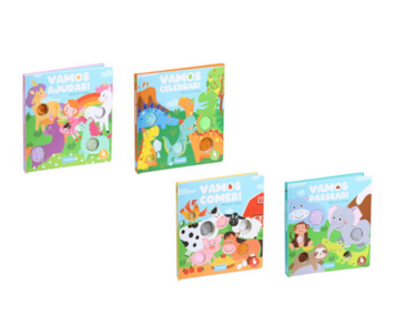 LIVRO PARA LER E TOCAR HI8727-A/B/C/D