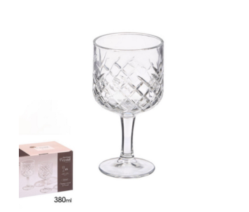 CALICE TRANSP 380ML 9x17,10 12365