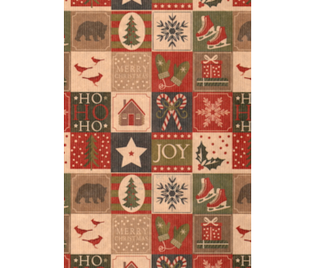 FOLHA PAPEL KRAFT NATAL 70x100 329