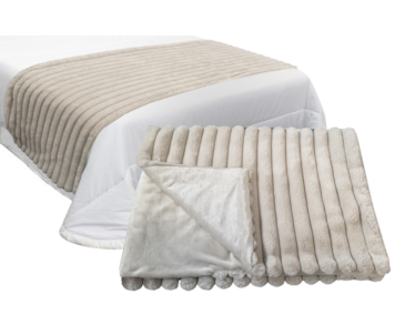 MANTA TAPA PES 70X230 CREME GYO-2