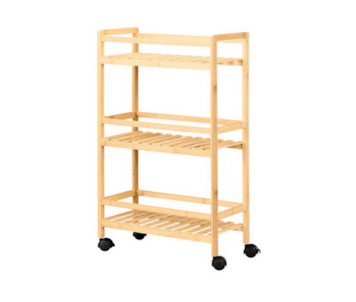 CARRINHO 3P COZ BAMBU NAT 23x84,5x6 13163