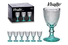 COPO VIDRO AGUA TURQUESA 66396