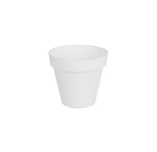 VASO CAPRI 25cm BRANCO