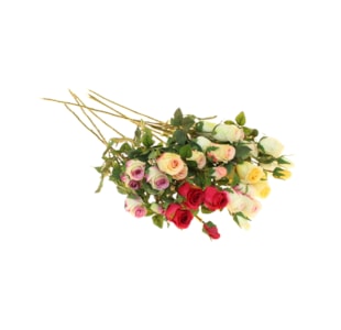 HASTE BOTOES ROSA X 5 73cm 30043